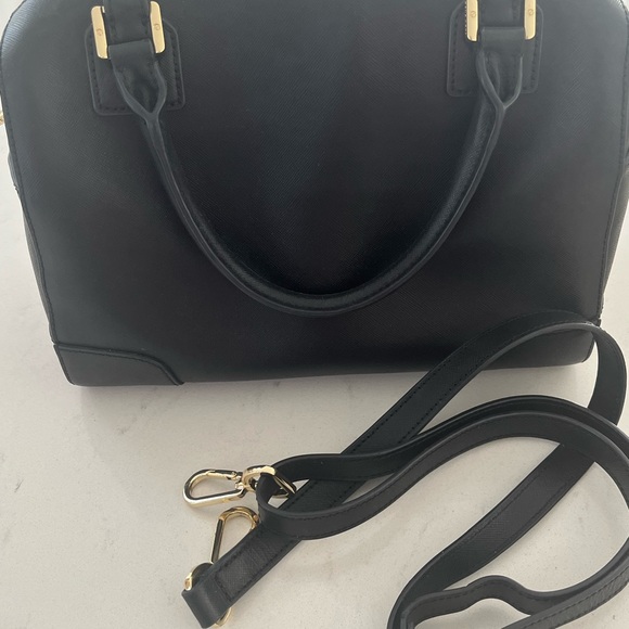 Tory Burch Robinson Middy Satchel - Night Sky - Picture 4 of 6